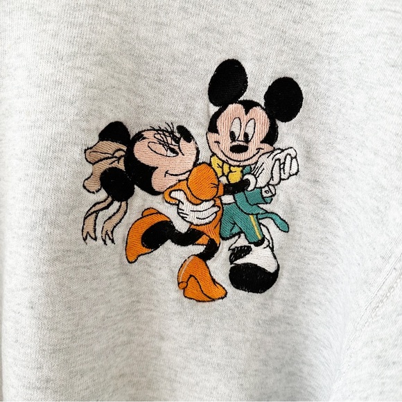 TOO CUTE Guetta brothers vintage Mickey Mouse sweatshirt - Picture 2 of 4